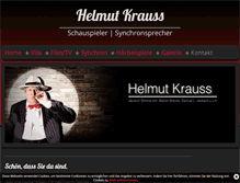 Tablet Screenshot of helmutkrauss.de